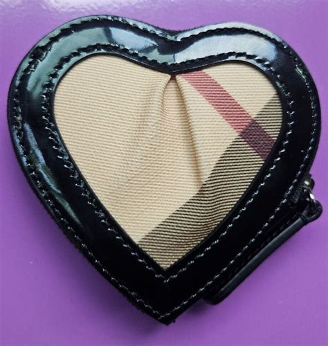 burberry heart coin purse|Burberry cardholder clearance.